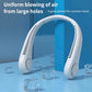 Neck Fan Hands Free Bladeless Cooling Fans USB Rechargeable Portable Hanging UK