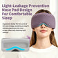 Weighted Sleep Mask for Sleeping, 3D Contoured Eye Mask, Full Light Blocking, Memory Foam & Microbead Weighted Design, Comfortable Travel Sleep Mask