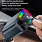 5 in 1 Car Charger, 120W Fast USB-C Adapter, LED Ambient Light, Multiple Ports, 180° Rotating Design