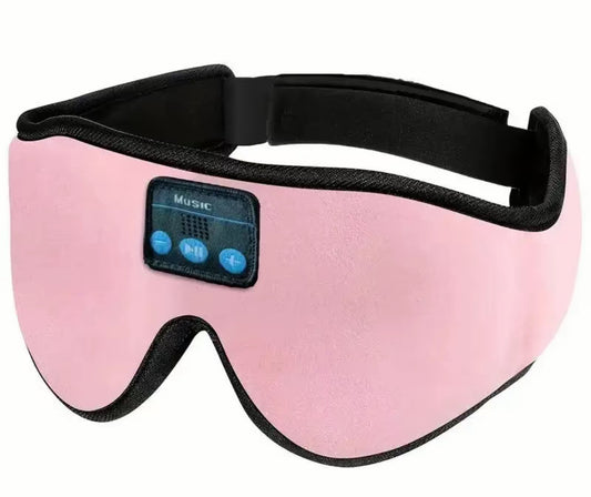 3D Sleep Headphones Eye Mask with Wireless Music - Bluetooth Sleep Mask