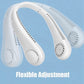 Neck Fan Hands Free Bladeless Cooling Fans USB Rechargeable Portable Hanging UK