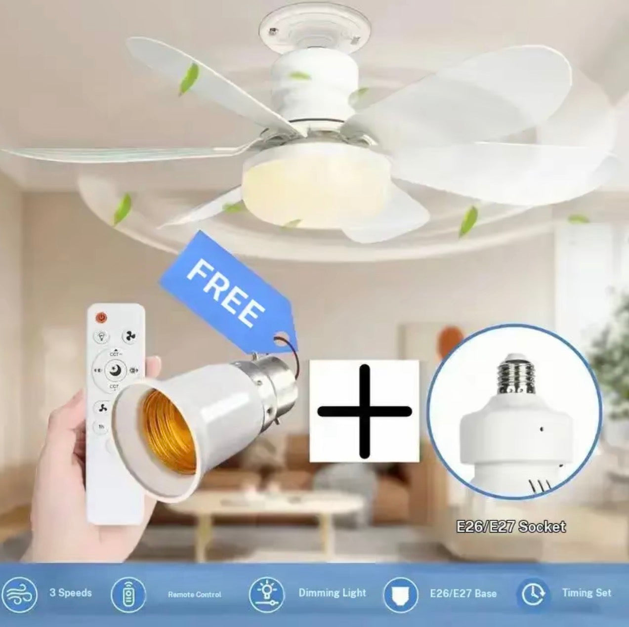 40W Ceiling Fan Light.