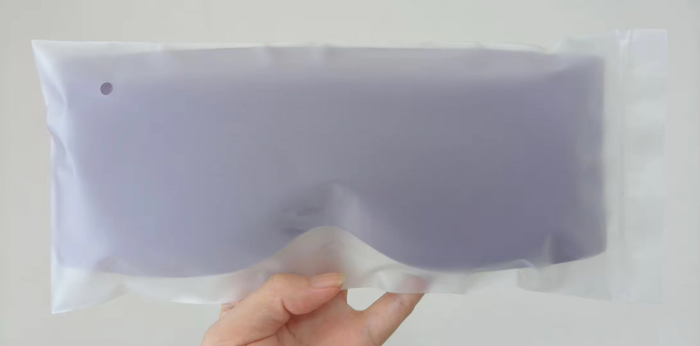 Weighted Sleep Mask for Sleeping, 3D Contoured Eye Mask, Full Light Blocking, Memory Foam & Microbead Weighted Design, Comfortable Travel Sleep Mask