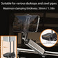 360 Degree Rotatable Phone Holder 1 Count Universal Multi-angle Adjustable Airplane Phone Rack For Flying Traveling Business Trip Camera Phone Holder Portable