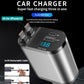 Retractable Car Charger 4 in 1 Dual Port USB C PD